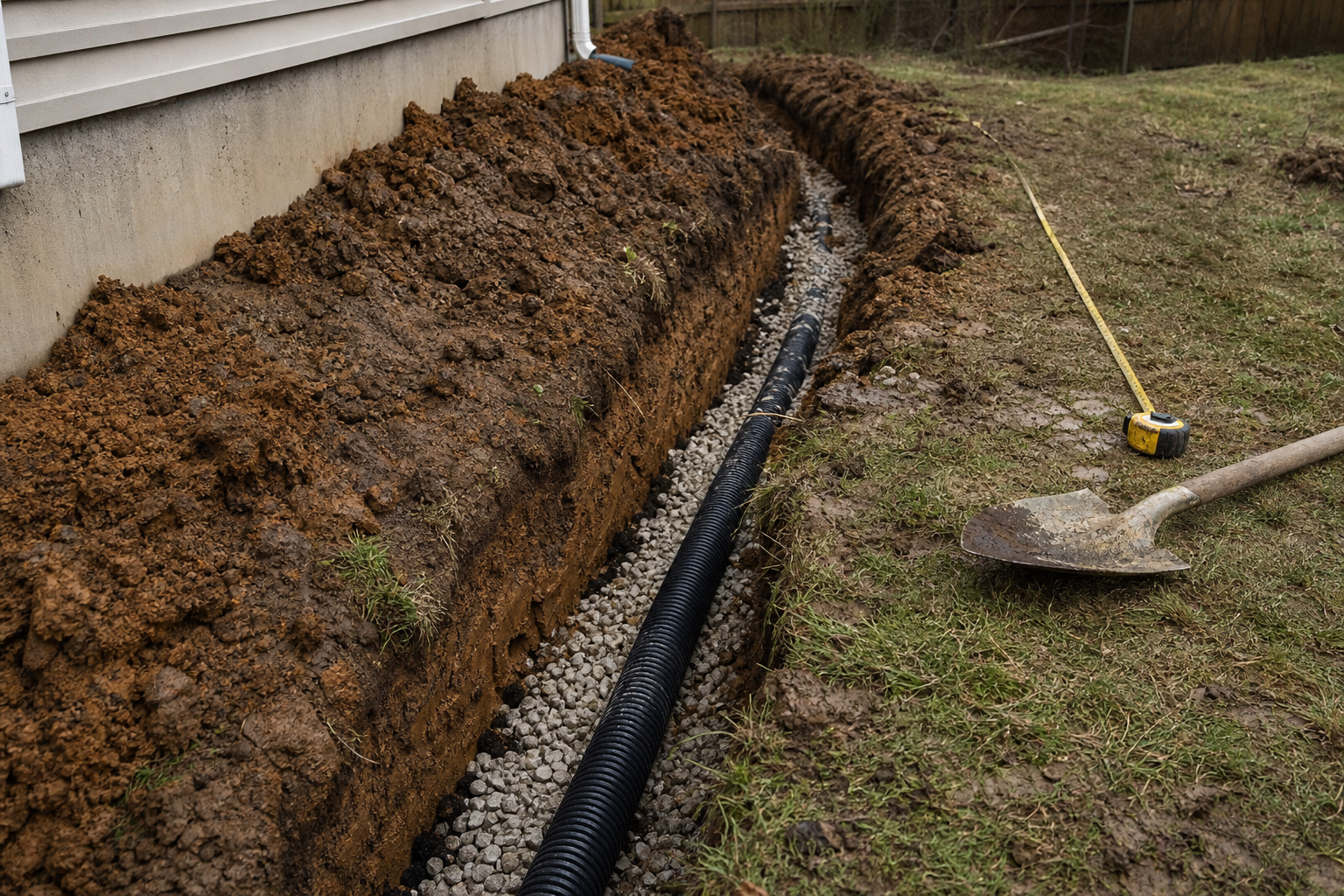 Landscape Drainage Solutions for Heavy Clay Soils in Eastern South Dakota